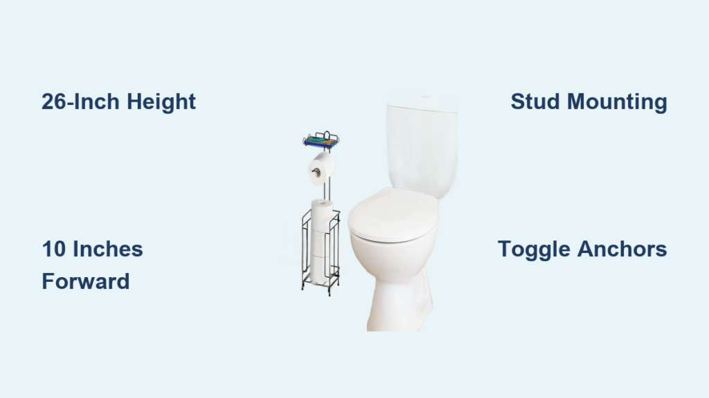 How to Install a Toilet Paper Holder